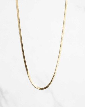 Herringbone guld 3mm - miniatyr 1