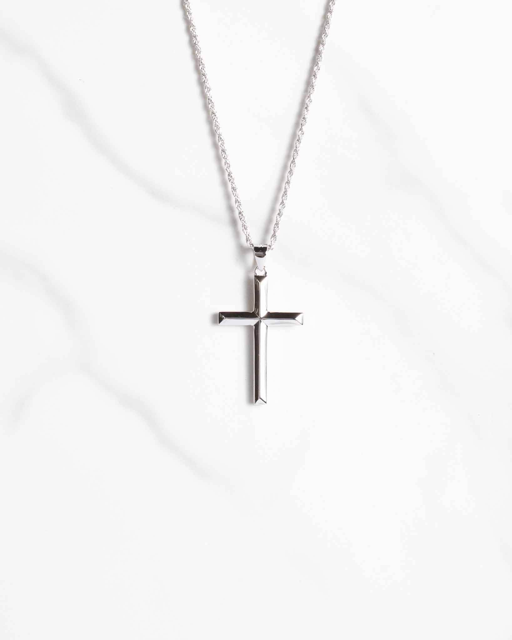 S925 korshalsband i sterling silver