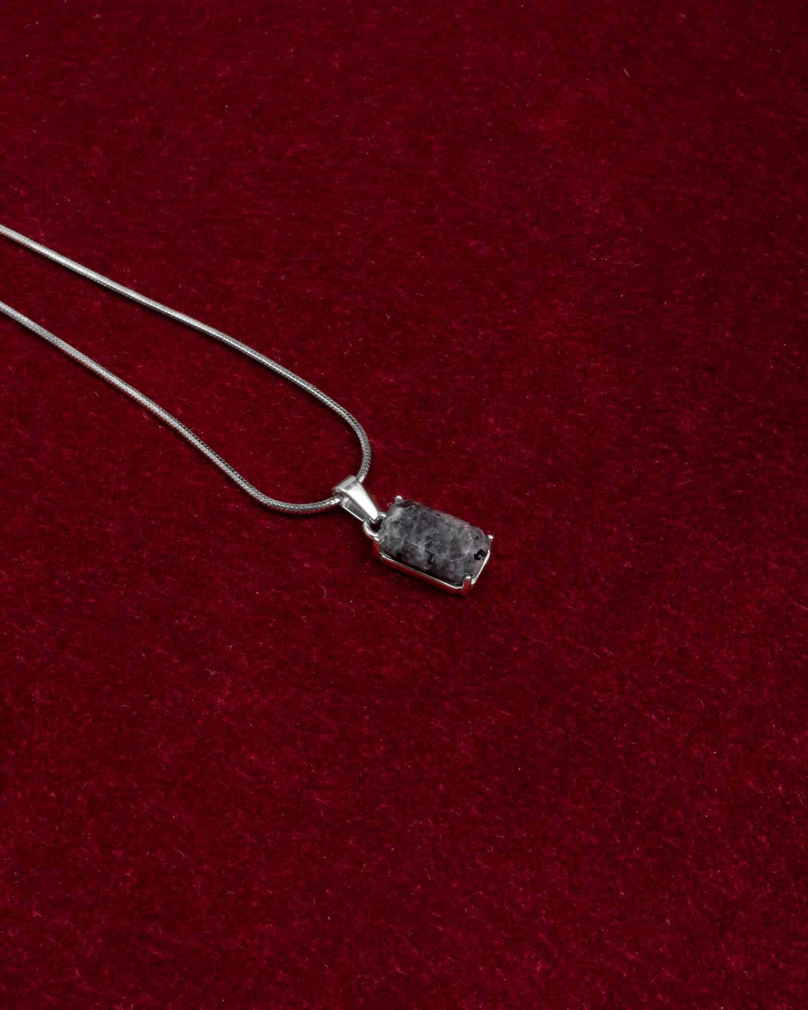 Black Onyx Marbled Silver - Bild 3