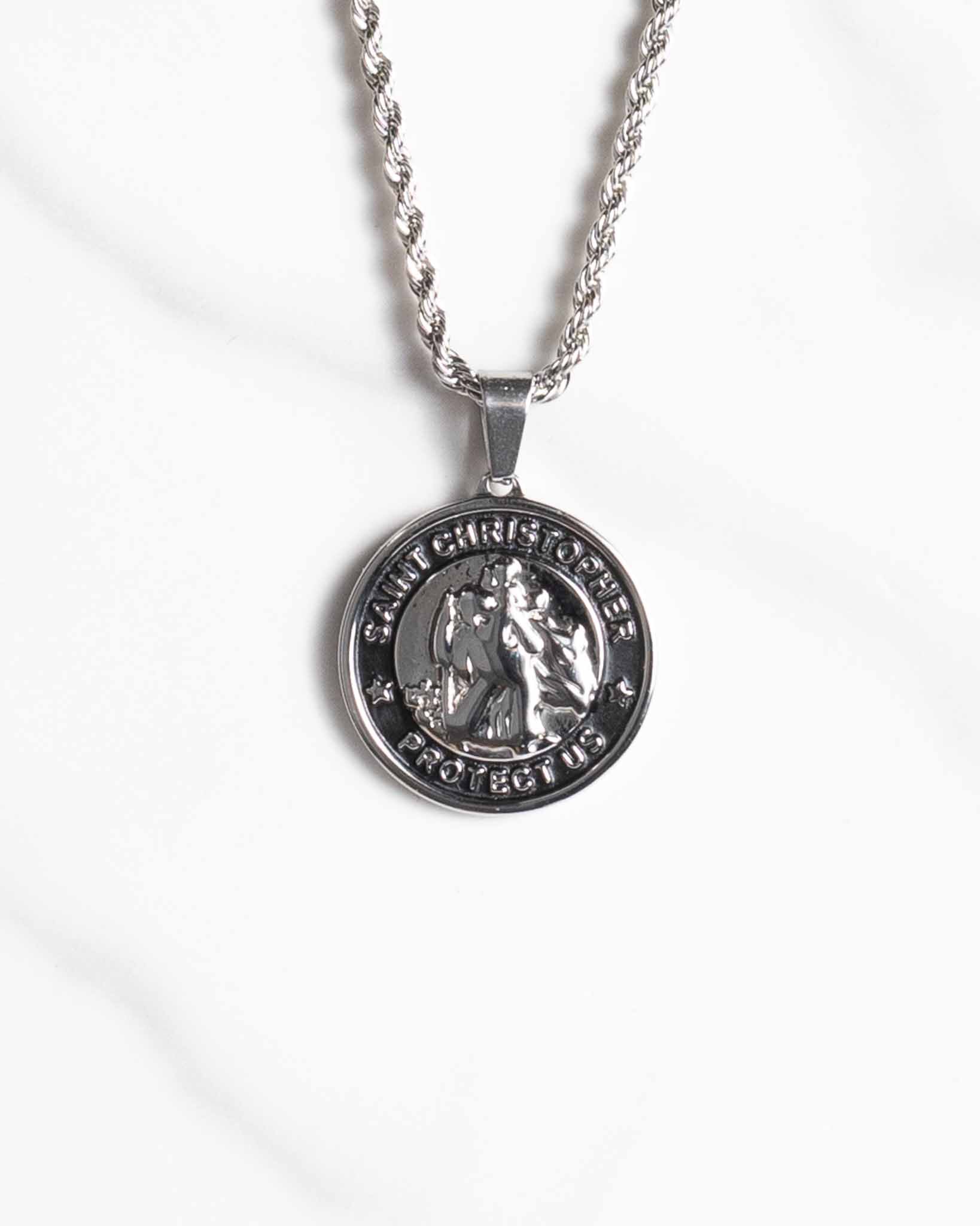 Saint christopher silver