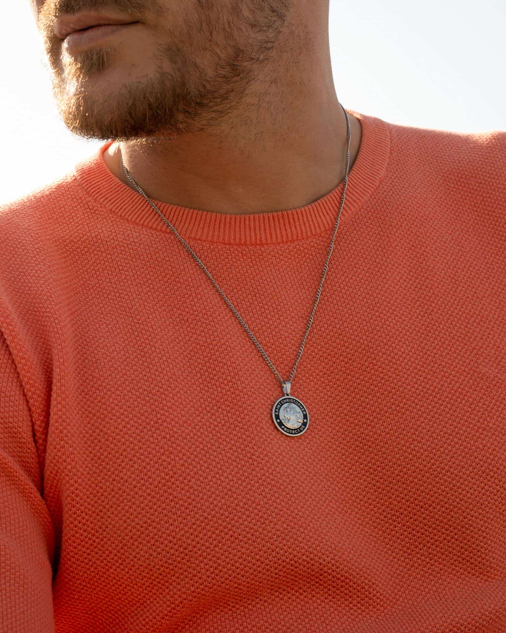 Saint christopher silver