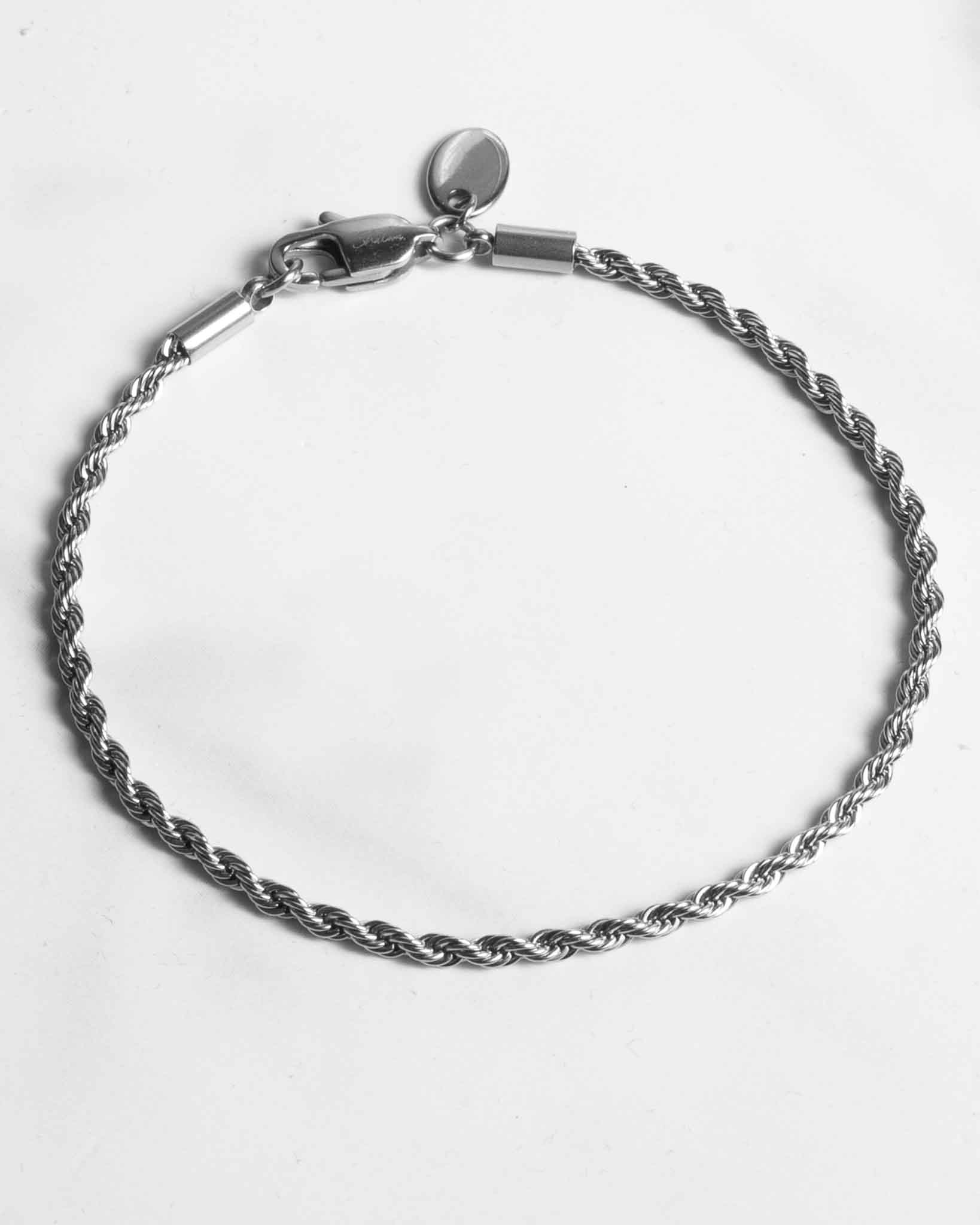 Cordell armband silver 2.5mm