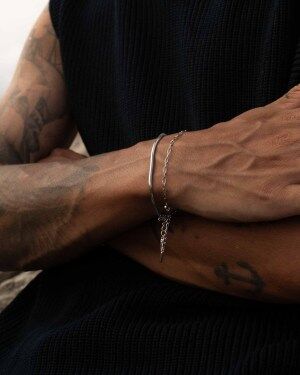 Hebi armband silver - miniatyr 1