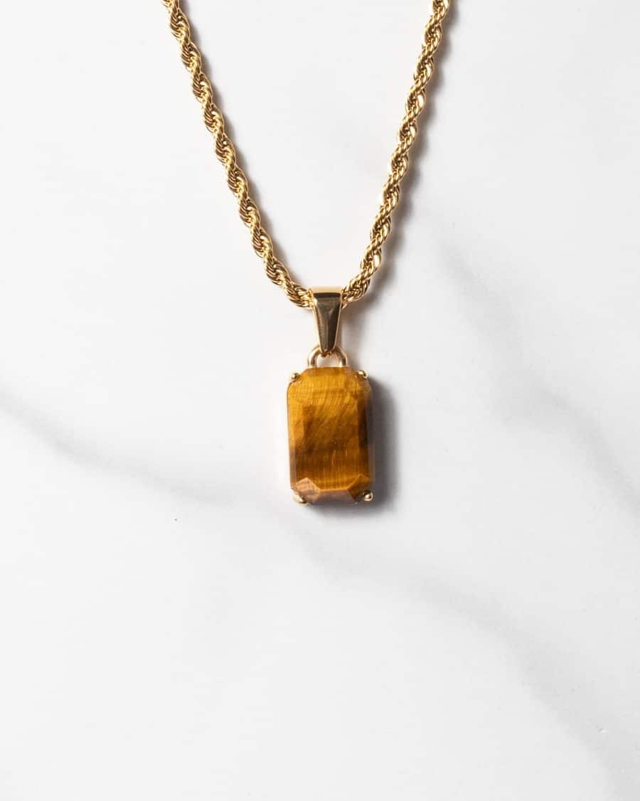 Tigeröga halsband